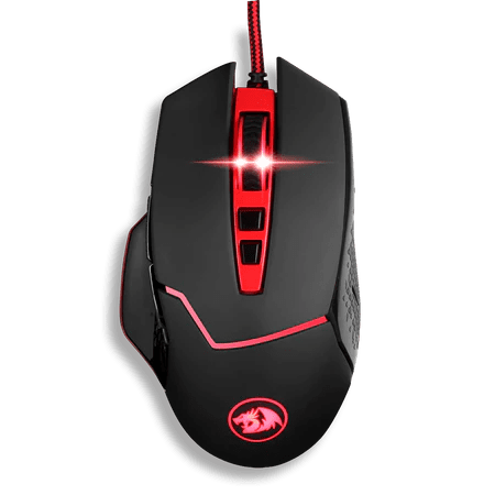 Redragon M907 Inspirit with Omron Switch, 9 Buttons,5 Memory Modes, On the Fly DPI Adjustment, Wired Gaming Mouse Redragon M907 Inspirit with Omron Switch, 9 Buttons,5 Memory Modes, On the Fly DPI Adjustment, Wired Gaming Mouse